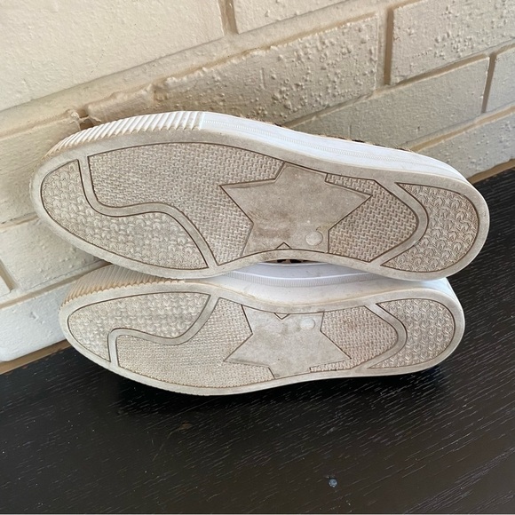 Halogen Leopard Print Calf Hair Platform Slip on Sneakers Loafers Size 9 M - Picture 5 of 7